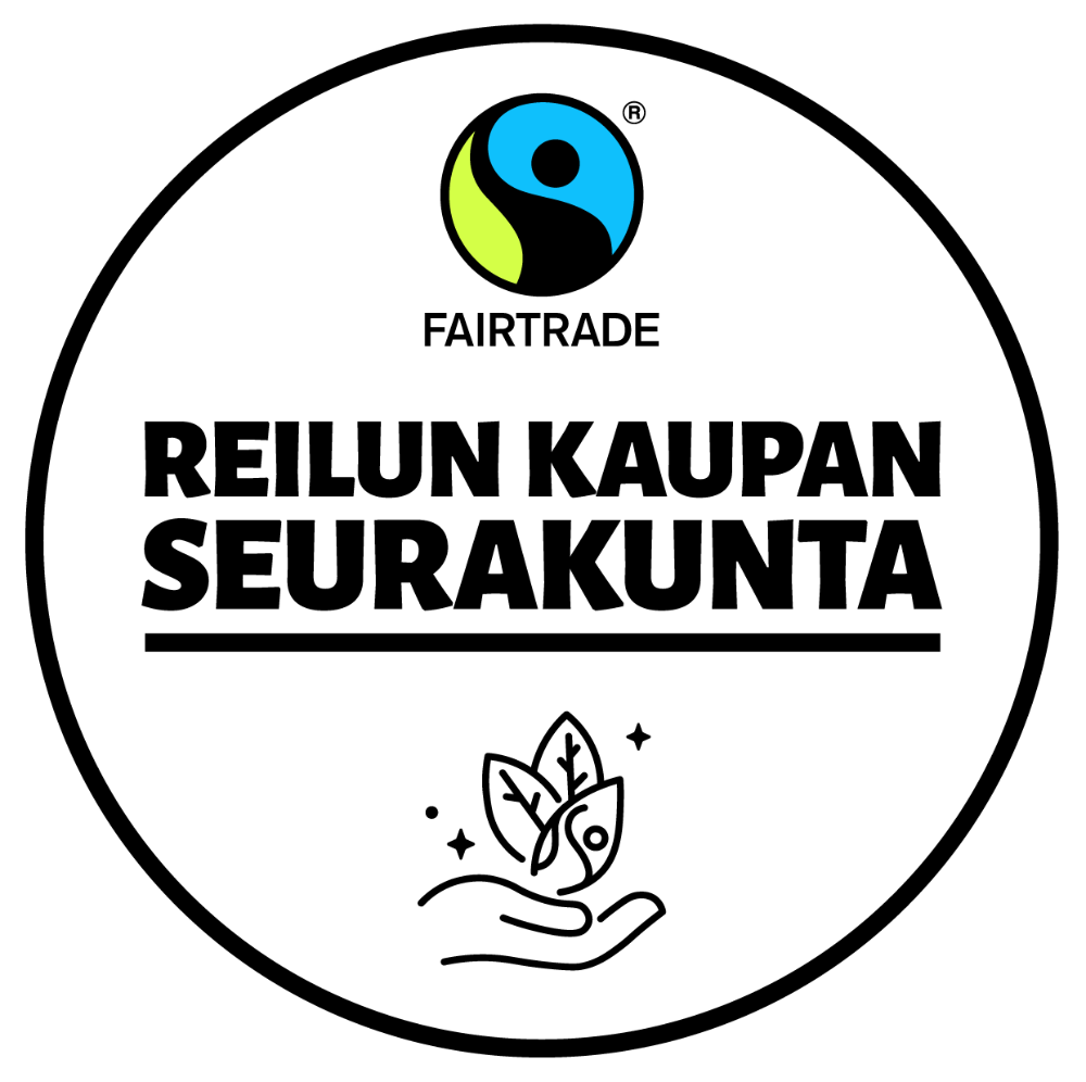 Reilun kaupan seurakunta -logo