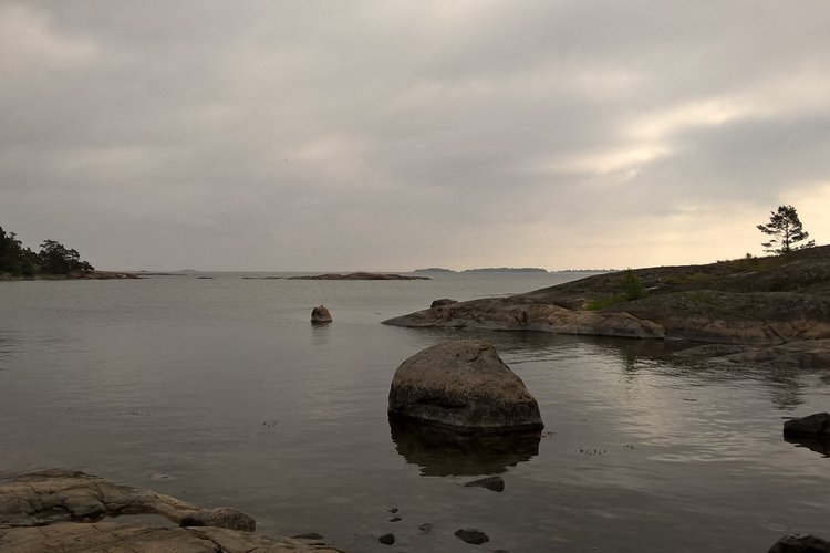 Merimaisema Räfsöstä kohti Helsinkiä