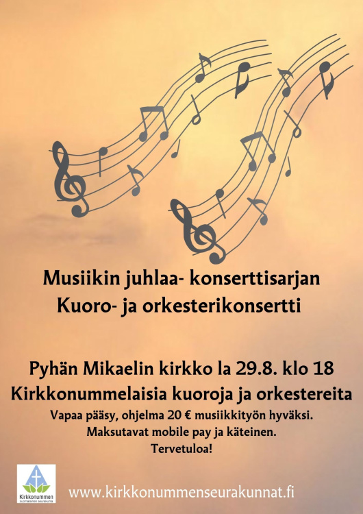 Musiikin juhlaa